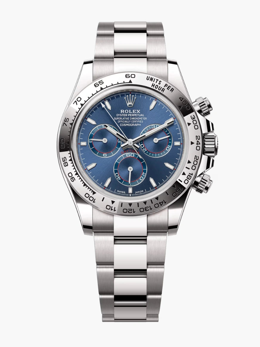 R. Cosmograph Daytona Blu Acceso