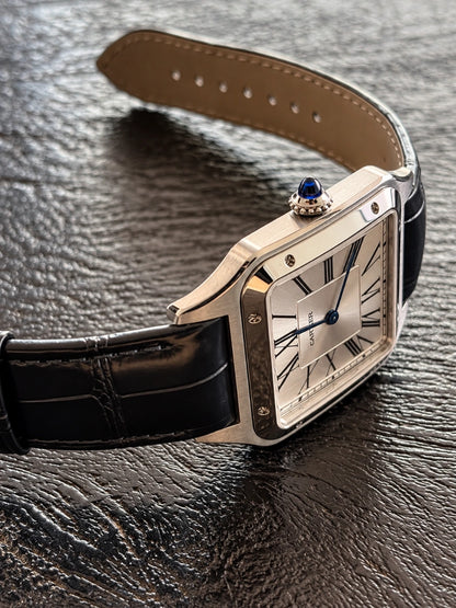 CT. Santos-Dumont Black Leather