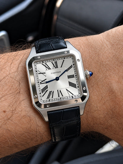 CT. Santos-Dumont Black Leather