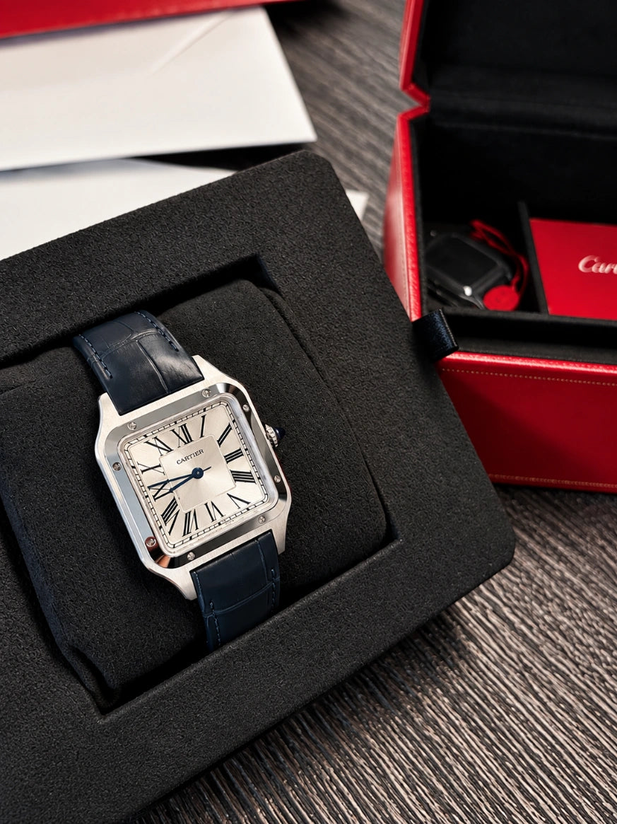 CT. Santos-Dumont Black Leather