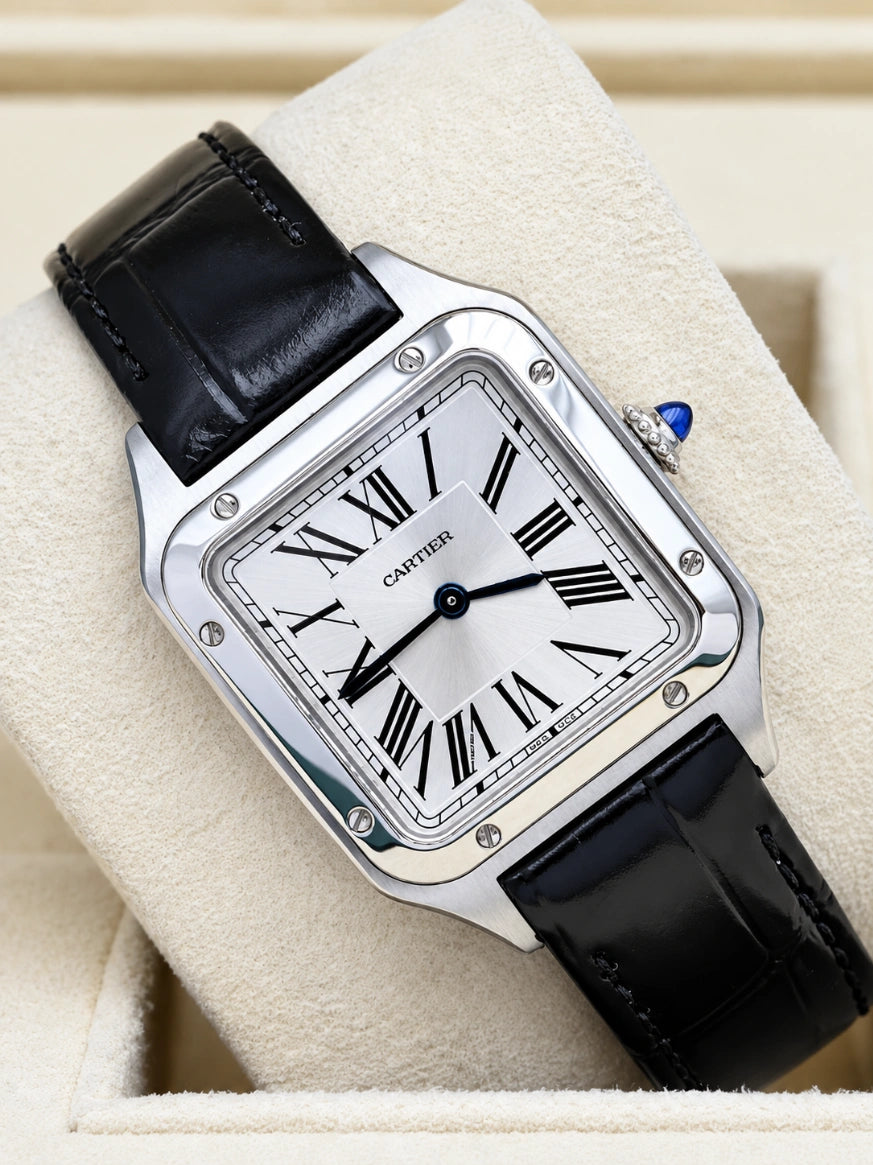 CT. Santos-Dumont Black Leather