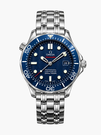 OM. Seamaster Diver 300M Blue SS