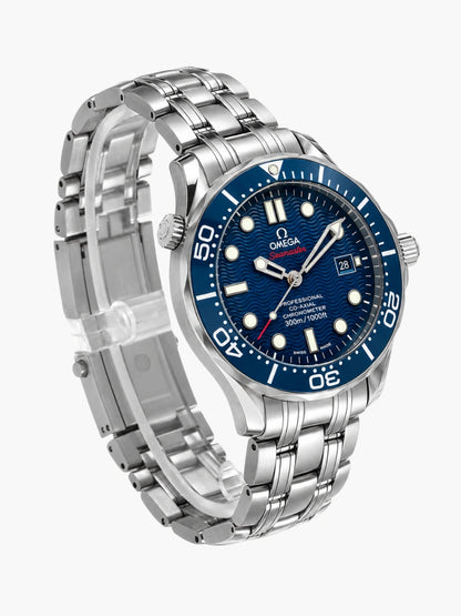 OM. Seamaster Diver 300M Blue SS