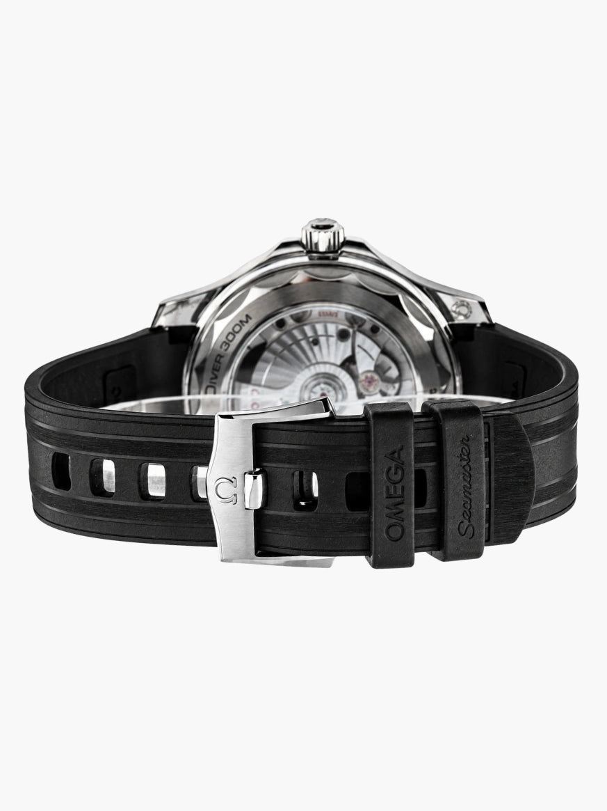 OM. Seamaster Diver 300M Black Rubber