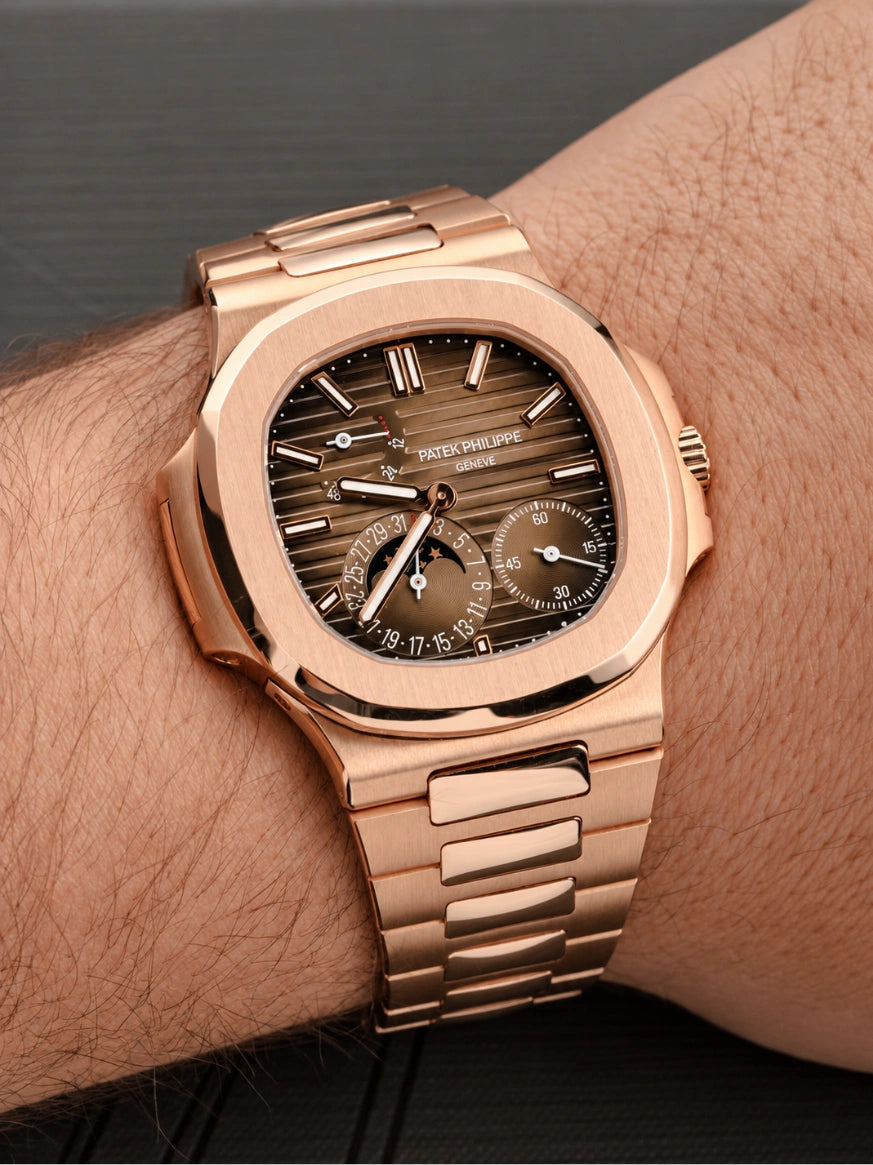 PP. Nautilus 5712 Rose Gold-Tone