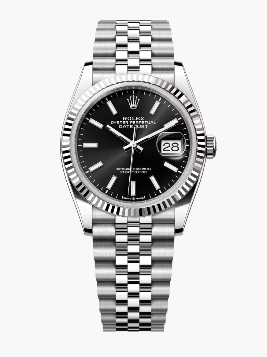 R. Datejust Schwarz