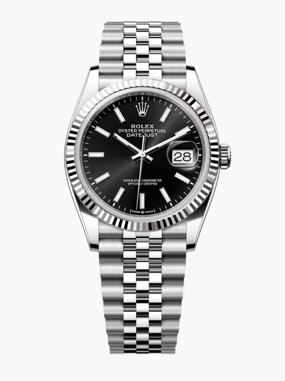 R. Datejust Schwarz