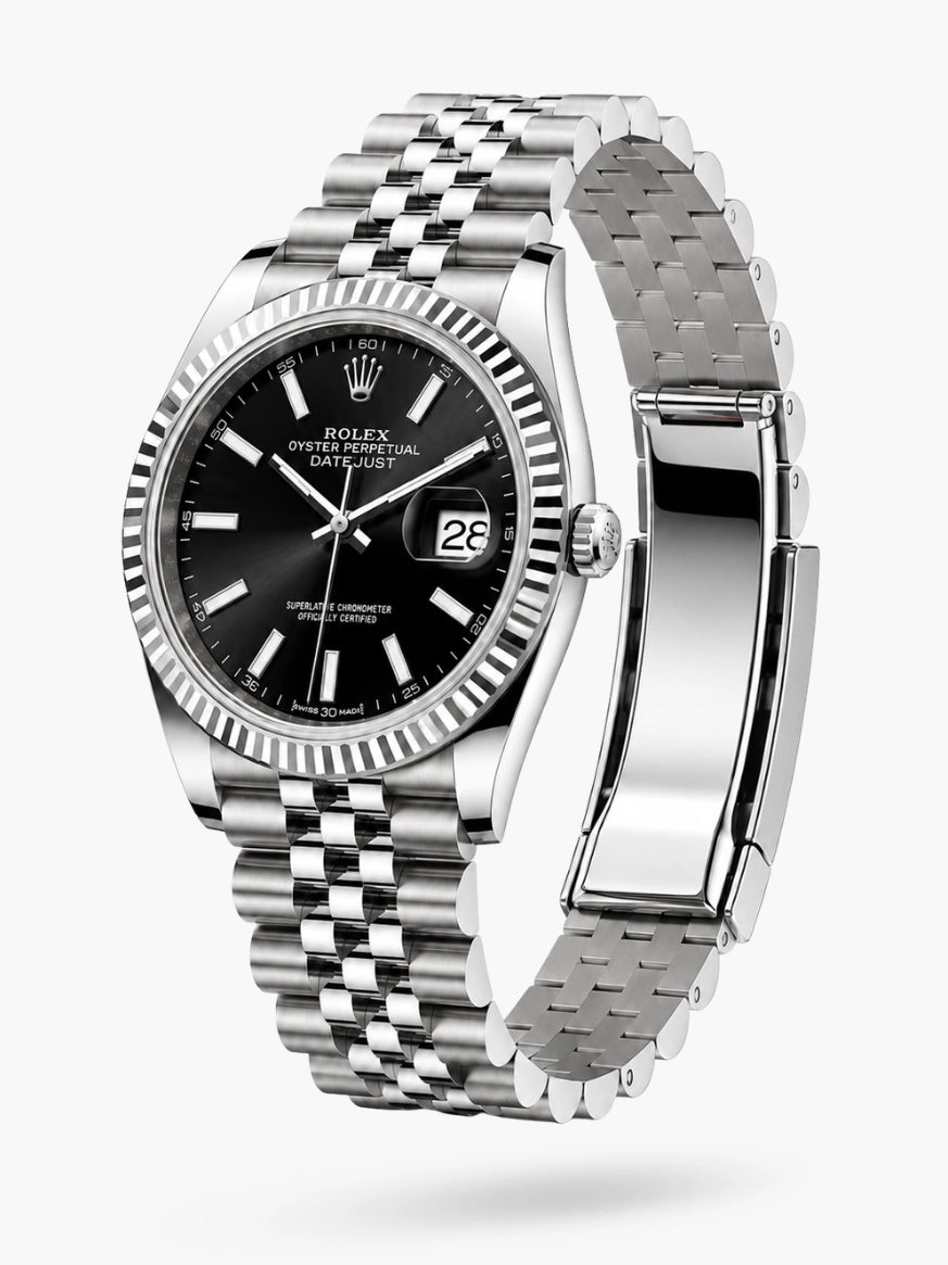 R. Datejust Schwarz