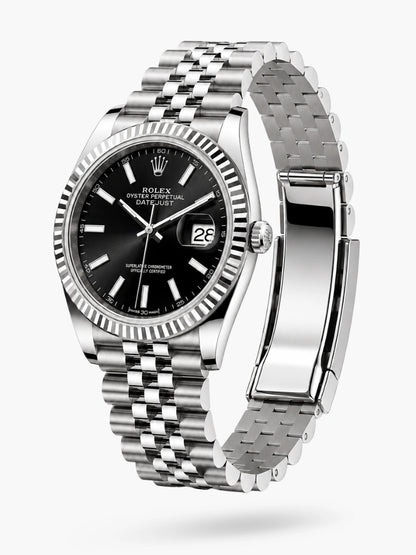 R. Datejust Schwarz