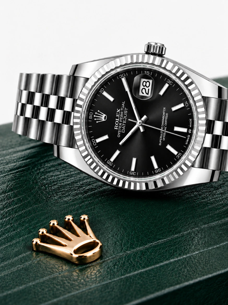 R. Datejust Schwarz