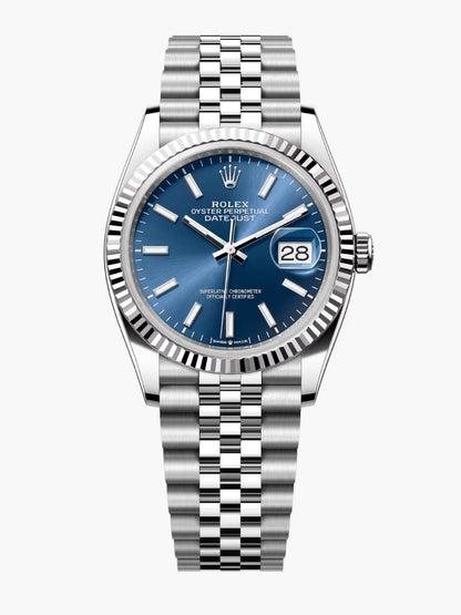 R. Datejust Blau
