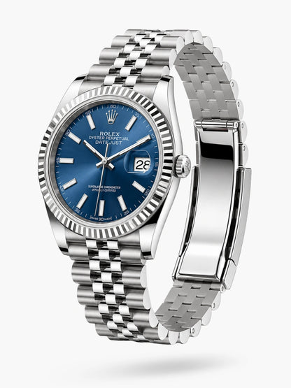 R. Datejust Blau