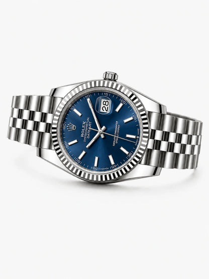R. Datejust Blau
