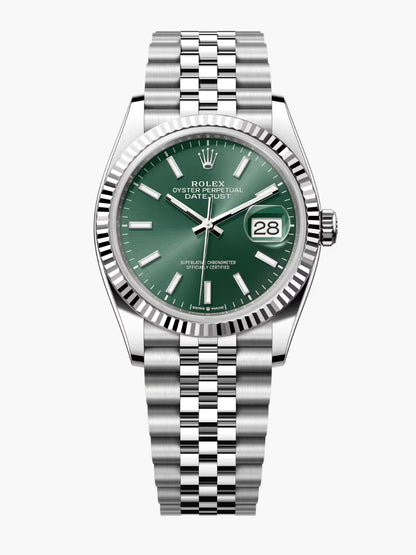 R. Datejust Mintgrün