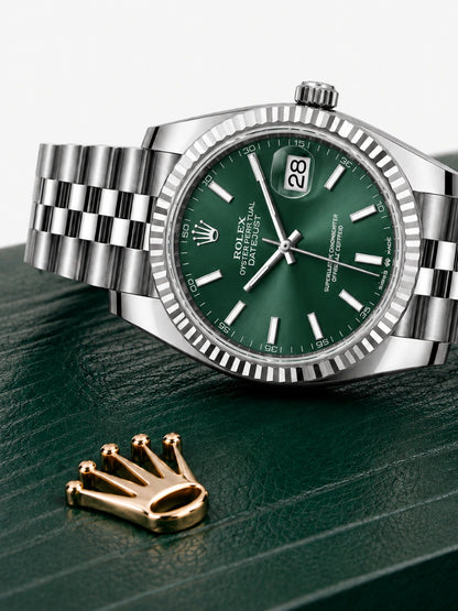 R. Datejust Mintgrün