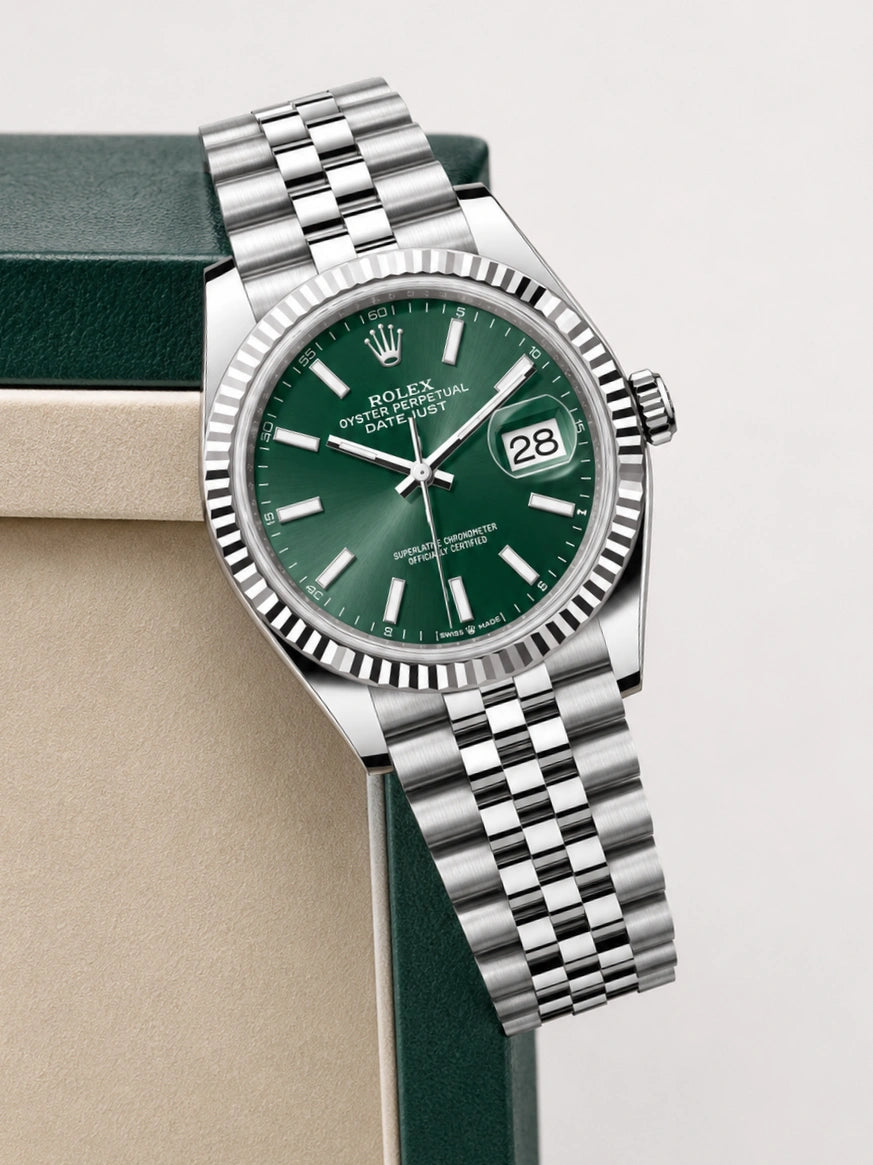 R. Datejust Mintgrün
