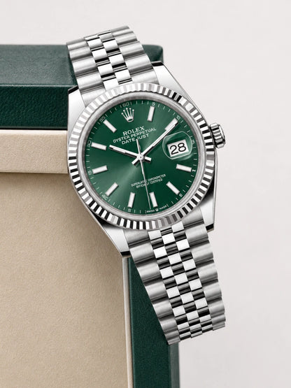 R. Datejust Mintgrün