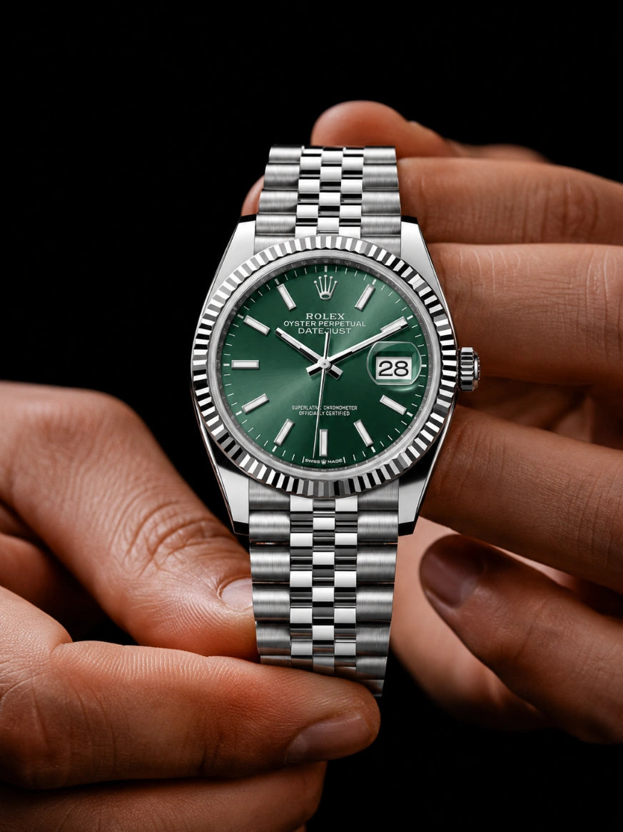 R. Datejust Mintgrün
