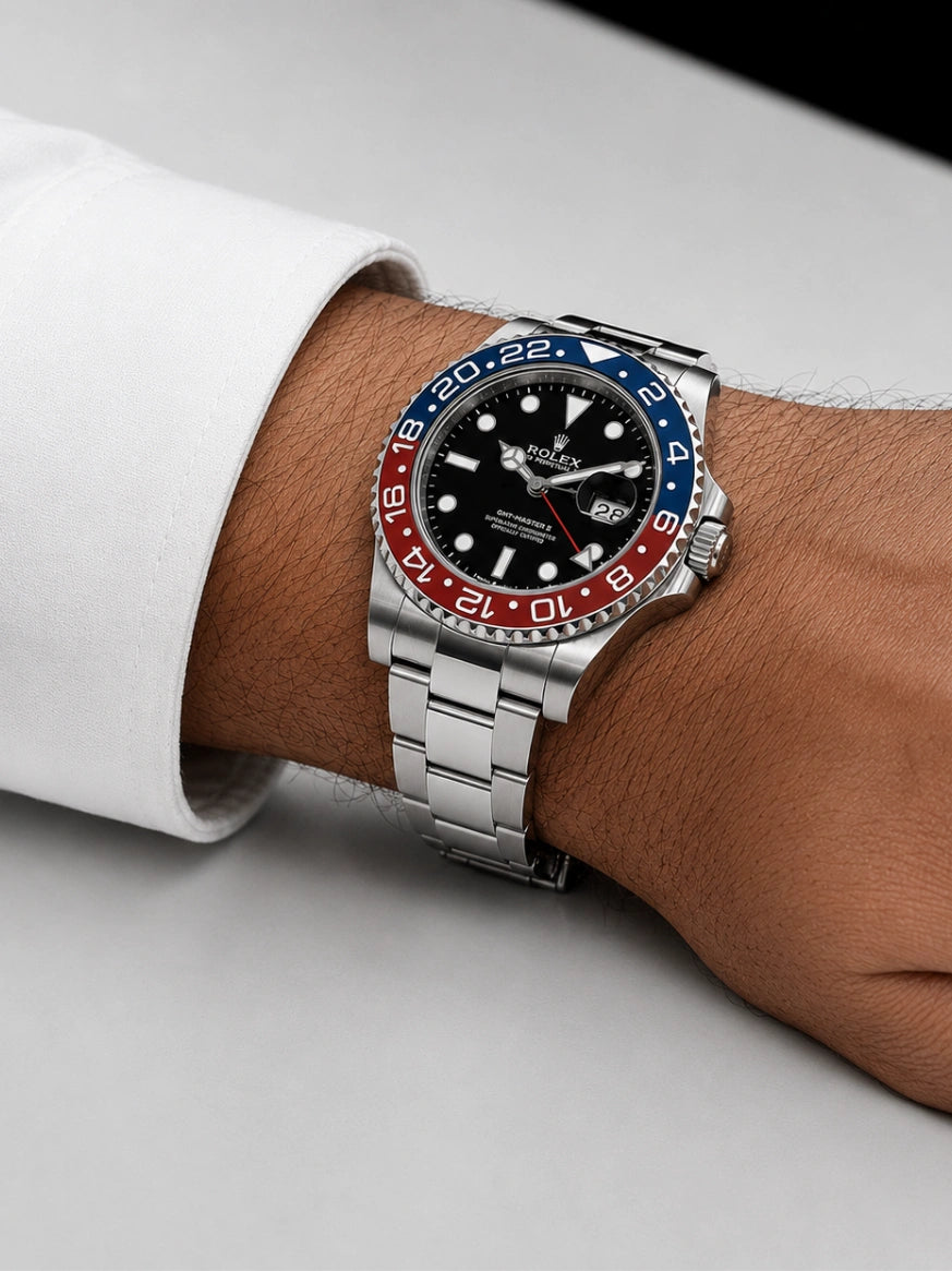 R. GMT-Master II "Pepsi"