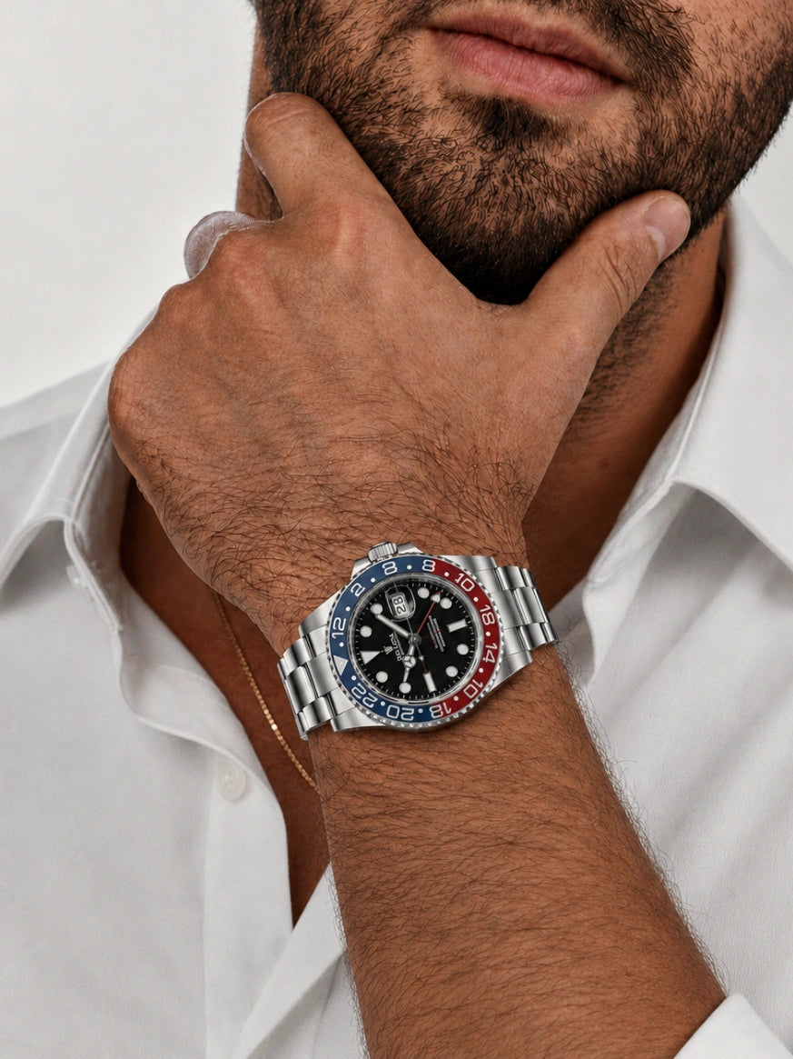 R. GMT-Master II "Pepsi"