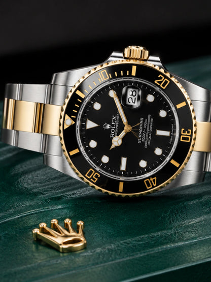 R. Submariner Date Two-Tone Black