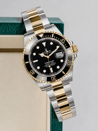 R. Submariner Date Two-Tone Black