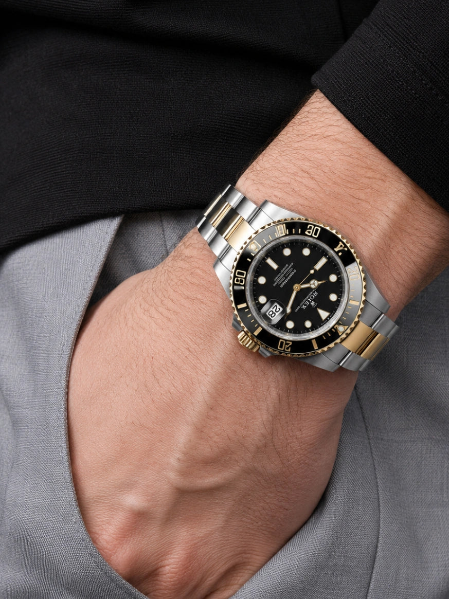 R. Submariner Date Two-Tone Black