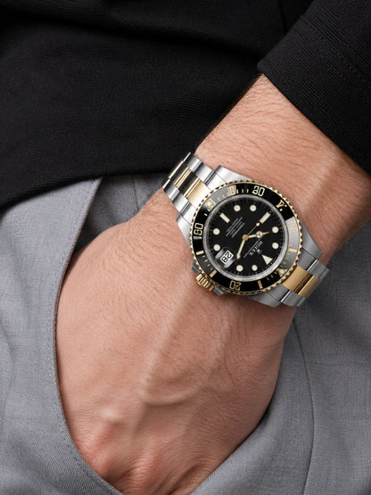 R. Submariner Date Two-Tone Black