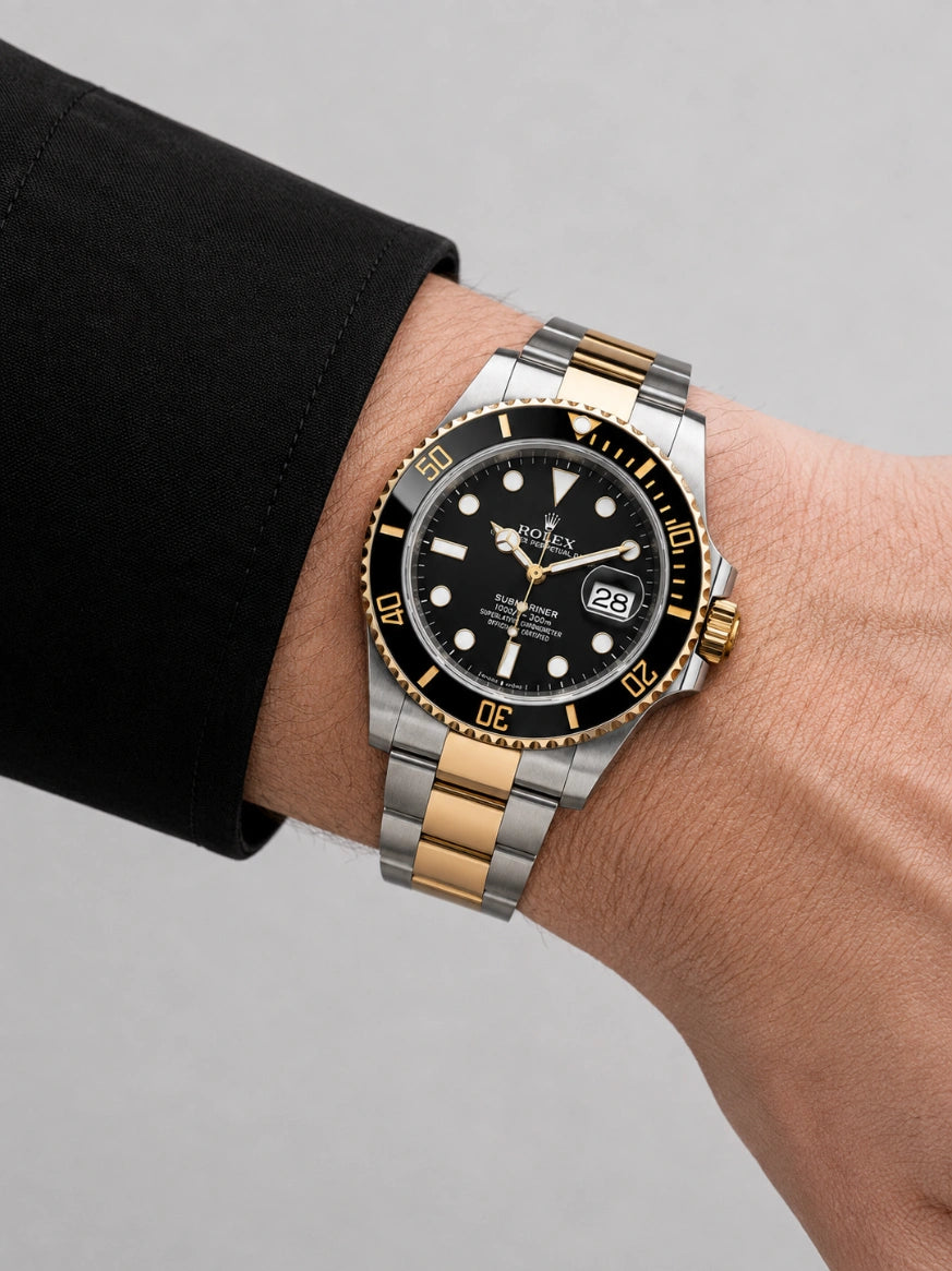 R. Submariner Date Two-Tone Black