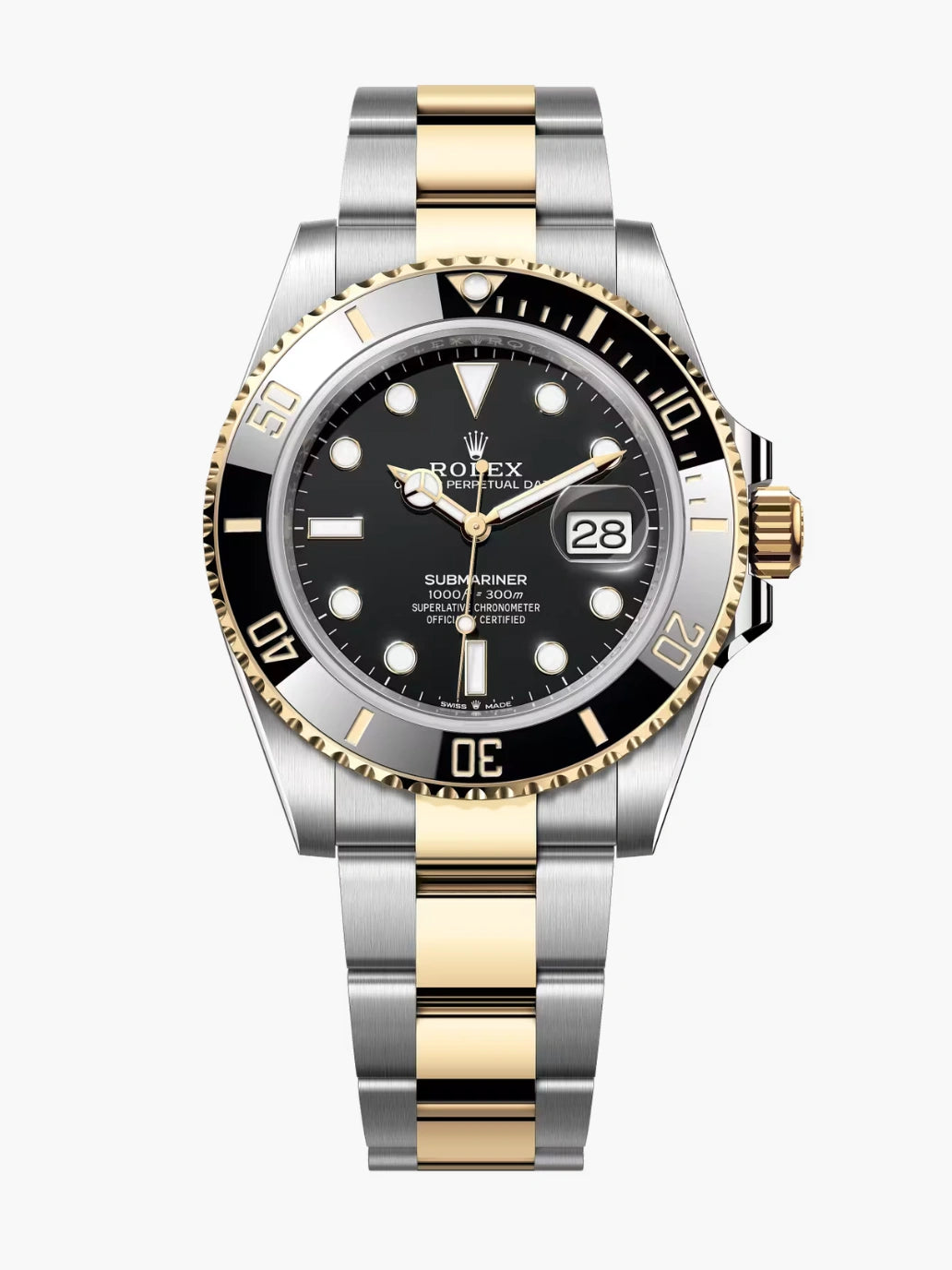 R. Submariner Date Two-Tone Black