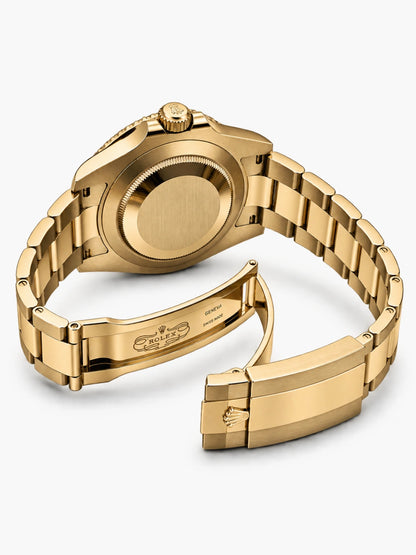 R. Submariner Date Gelbgoldfarben Schwarz