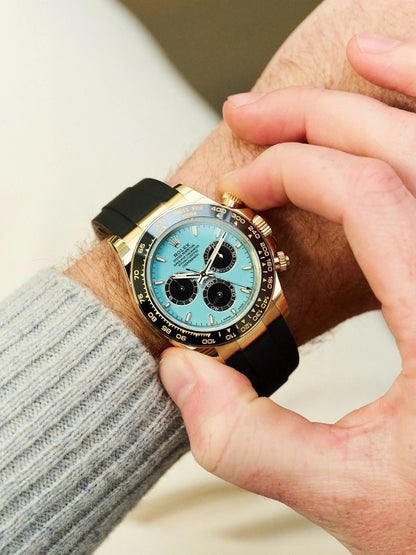 R. Cosmograph Daytona "Alcaraz" Azul Turquesa