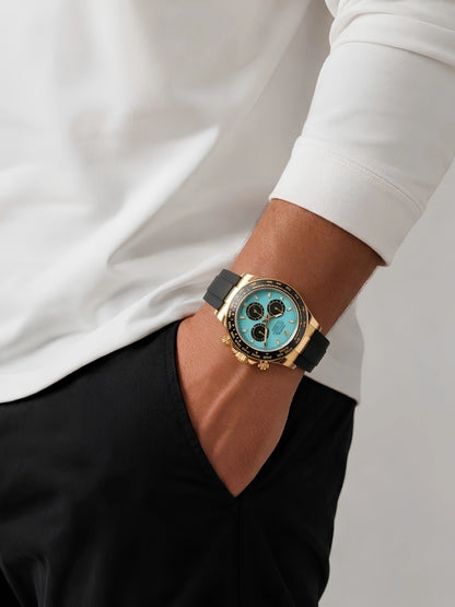 R. Cosmograph Daytona "Alcaraz" Azul Turquesa
